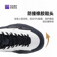 必迈远征者陆巡全牛皮越野鞋运动鞋户外休闲登山防水旅游鞋子 【陆巡全皮版】骑士黑-黑底 40 码【男女同款】