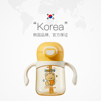 淘金币可用：LOCK&LOCK 88VIP:儿童吸管杯280ml PPSU