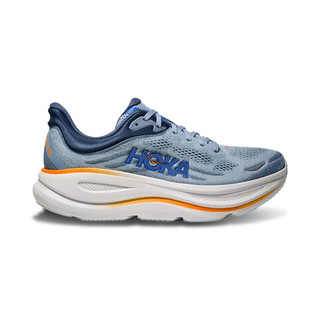 HOKA ONE ONE男款邦代9公路跑步鞋BONDI 9轻盈舒适缓震 DNP-灰蓝色/暗蓝色 （US8.5） 42