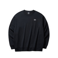 限尺码：安踏 百搭卫衣男针织小logo户外春秋运动休闲打底衫套头衫