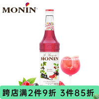 MONIN 莫林 红石榴风味糖浆700ml咖啡伴侣调酒鸡尾果汁饮料品奶茶浓缩专用 红石榴风味糖浆700ml