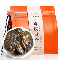 七春 陈皮白茶500g 福鼎白茶新会陈皮贡眉饼茶叶口粮茶袋装节日自己喝