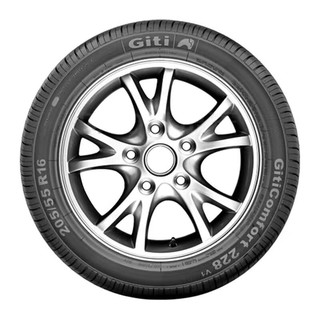 佳通(Giti)轮胎225/45R17 90V 228v1 适配奔驰C级/奥迪A3/现代伊兰特