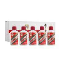 移动端、京东百亿补贴：茅台 MOUTAI 飞天 53%vol 酱香型白酒 50ml*5瓶