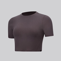 露露乐蒙lululemon丨Soft Ribbed 女士锁孔款罗纹短袖 T 恤 LW3HW9S 浓缩咖啡色 XS /4