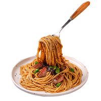 班干部黑胡椒肉酱意大利面162g*1盒待煮意面方便面速食整箱面食