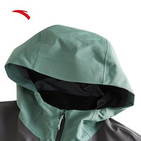 安踏（ANTA）×中国国家地理丨男士户外冲锋衣羽绒服内胆两件套152446607 缥碧绿/城堡灰-2 4XL（/195）