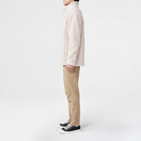 无印良品 無印良品 MUJI 男女通用羊羔绒拉链夹克毛绒加绒厚外套秋冬季保暖