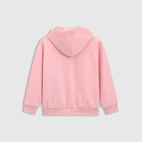 Gap男女童2025春季重磅印花logo连帽卫衣儿童装外套673804 粉色 110 cm(4-5岁)亚洲尺码