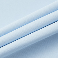 鸿星尔克男童短袖儿童t恤简约短袖百搭男童t恤中大童儿童短袖 天青蓝 170