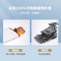 芈奈儿哆啦A梦洗脸巾一次性擦脸巾加厚珍珠纹柔巾加大洗面巾50抽12包