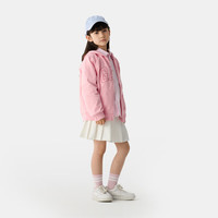 Gap【大小童同款】男女童2025春季logo连帽卫衣儿童装687286 粉色 130 cm(8-9岁)亚洲尺码