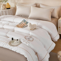 罗兰禧约 澳洲羊毛被100纯羊毛a类四季被保暖冬被抗菌单人双人被芯