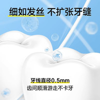 皓苏盒装牙线50支装非独立包装口腔护理牙线棒 【便携卫生】1盒50支
