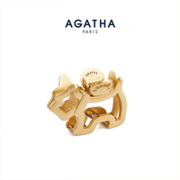 今日必买：AGATHA 瑷嘉莎 小狗金色大发夹发饰