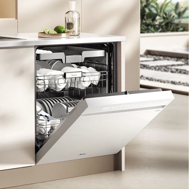 20点开始：美的 晶焰万向 X6S Max 嵌入式洗碗机 18套 白