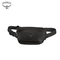 OSPREY 转运者腰包 男女户外运动防水包 旅行单肩包 跑步斜挎背包 黑色