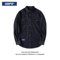 XOFO 丹宁 青年男士衬衫 XOC5802
