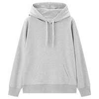 佐丹奴帽衫女纯色简约风女生抽绳连帽套头卫衣13322762
