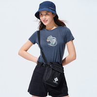 Columbia哥伦比亚经典款春夏户外短袖女子城市休闲印花T恤AR1474 466 S