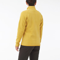 mont·bell 抓绒衣女款户外半开衫立领保暖套头上衣 1106594 黄色YL L