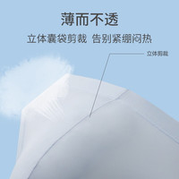 舒雅(Schiesser)男士内裤冰丝无痕120gsm一片式内裤【2条装】20013T E5/20014S宝蓝 【三角】 2条 3XL