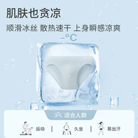 舒雅（Schiesser）男士内裤冰丝无痕120gsm一片式内裤【2条装】20013T E5/20014S黑色 【三角】 2条 XL - 【三角】E5/20014S黑色7900