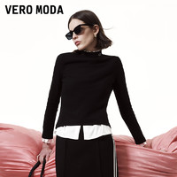 VERO MODA 上衣2025春季新款高街修身打底长袖T恤