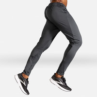 布鲁克斯（BROOKS） 男跑步透气舒适薄款运动裤 长裤环保收纳 深灰色 L /180/84A男 L/180/84A男