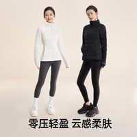 小野和子外套女立领气绒服秋冬24年轻薄棉服保暖可机洗夹棉衣