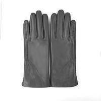 MARJAKURKI玛丽亚古琦羊皮真皮手套冬天女加绒骑行时尚保暖防寒