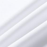 宜而爽男士背心t恤男时尚百搭纯棉短袖男夏季薄款透气内穿打底上衣 白色 2XL