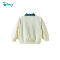 迪士尼宝宝（Disney Baby）春季时尚休闲男女童百搭儿童卫衣 ZD1ES015杏白嫩绿 140