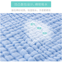 亿婴儿 婴儿口水巾纯棉纱布毛巾宝宝儿童新生a类超软夏季洗脸专用小方巾