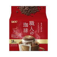 今日必买、临期品：UCC 职人挂耳咖啡（18杯*1袋） 双口味