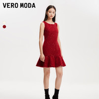 VERO MODA 短外套25春季新款亮片短款小香风连衣裙套装3251J9001