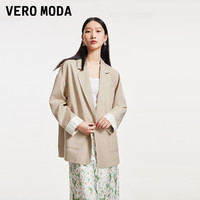 VERO MODA 奥莱西装外套女夏季新款宽松廓形通勤时尚撞色上衣