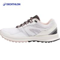 迪卡侬跑步鞋春季透气网面男鞋女鞋减震防滑休闲运动鞋MSWR 女款白色 43