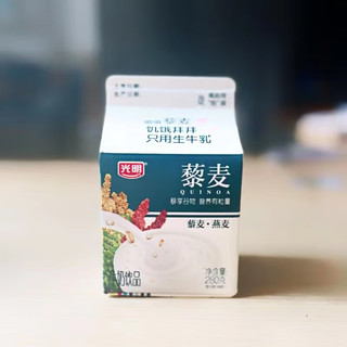 光明藜麦牛奶香蕉牛油果燕麦牛奶饮品早餐奶280克谷物牛奶 藜麦燕麦8盒