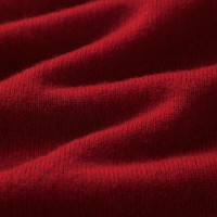 晚白【100%羊毛】流行穿搭红色毛衣2025春季洋气内搭打底高领针织衫女 红色 L