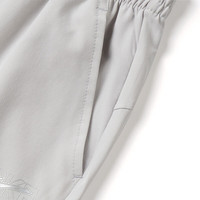 鸿星尔克（ERKE）鸿星尔克童装儿童男童梭织长裤25年夏季女童亲肤百搭长裤 极光灰 160