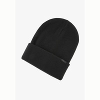 HOLLISTER24秋冬款经典LOGO保暖针织毛线帽男装女装KI312-4035 黑色 ONE SIZE