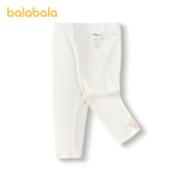 巴拉巴拉童装儿童长裤女童简约裤子打底裤潮洋气百搭 浅花灰00205