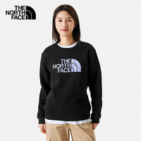 THE NORTH FACE 北面 针织卫衣女户外运动舒适套头衫88FU 黑色/JK3 L