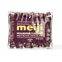 Meiji明治排块特浓牛奶黑巧克力500克婚礼喜糖办公室休闲零食糖果 黑巧克力500g