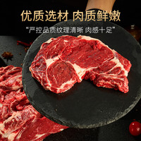 牛品说 鲁西黄牛肉 国产原切眼肉牛排1.6斤 生鲜牛肉烤肉食材 源头直发 鲁西原切眼肉牛排1.6斤