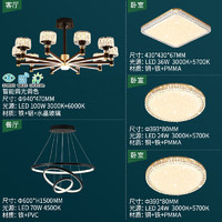 雷士 智能调光吊灯套餐 10头三室两厅A