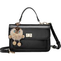 稻草人斜挎包2025小众单肩包百搭女士包包质感女包通勤小方包