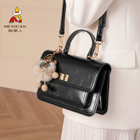 稻草人斜挎包2025小众单肩包百搭女士包包质感女包通勤小方包