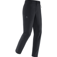 凯乐石（KAILAS）户外软壳冲锋裤秋冬旅行裤保暖耐磨透气防泼水徒步登山裤洛克puls 男款玄青黑（洛克PULS）加绒 S